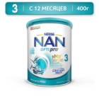 NAN 3 OPTIPRO, с 12 мес, 400 г